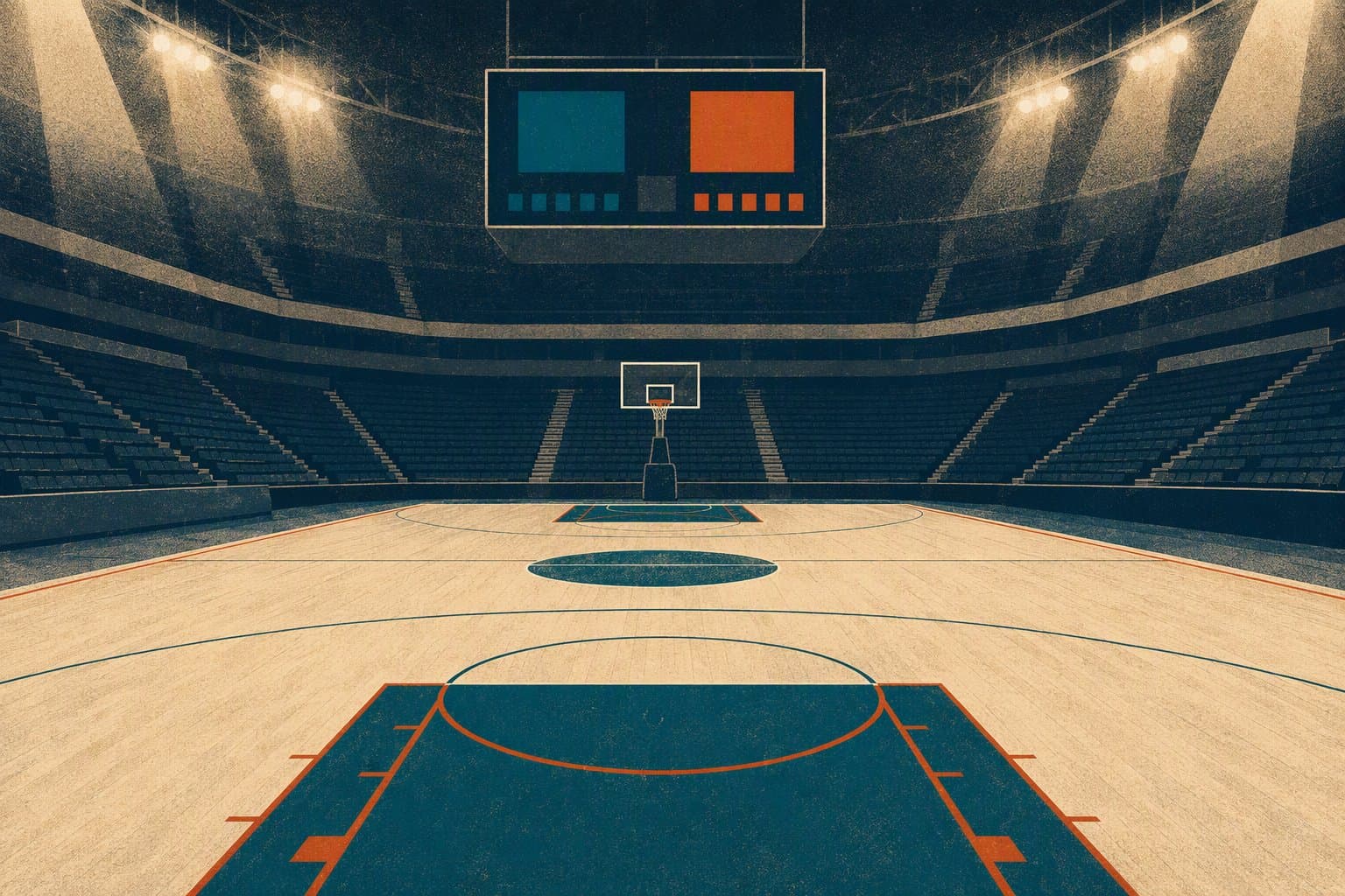 Basketball Game Finish - illustration, Jake Team LLC