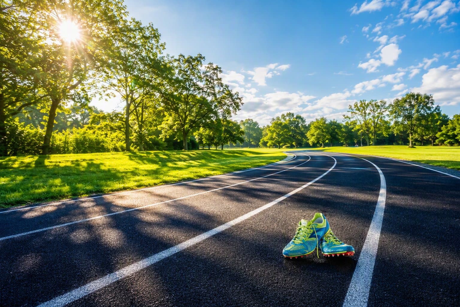 cross country track - illustration, Jake Team LLC