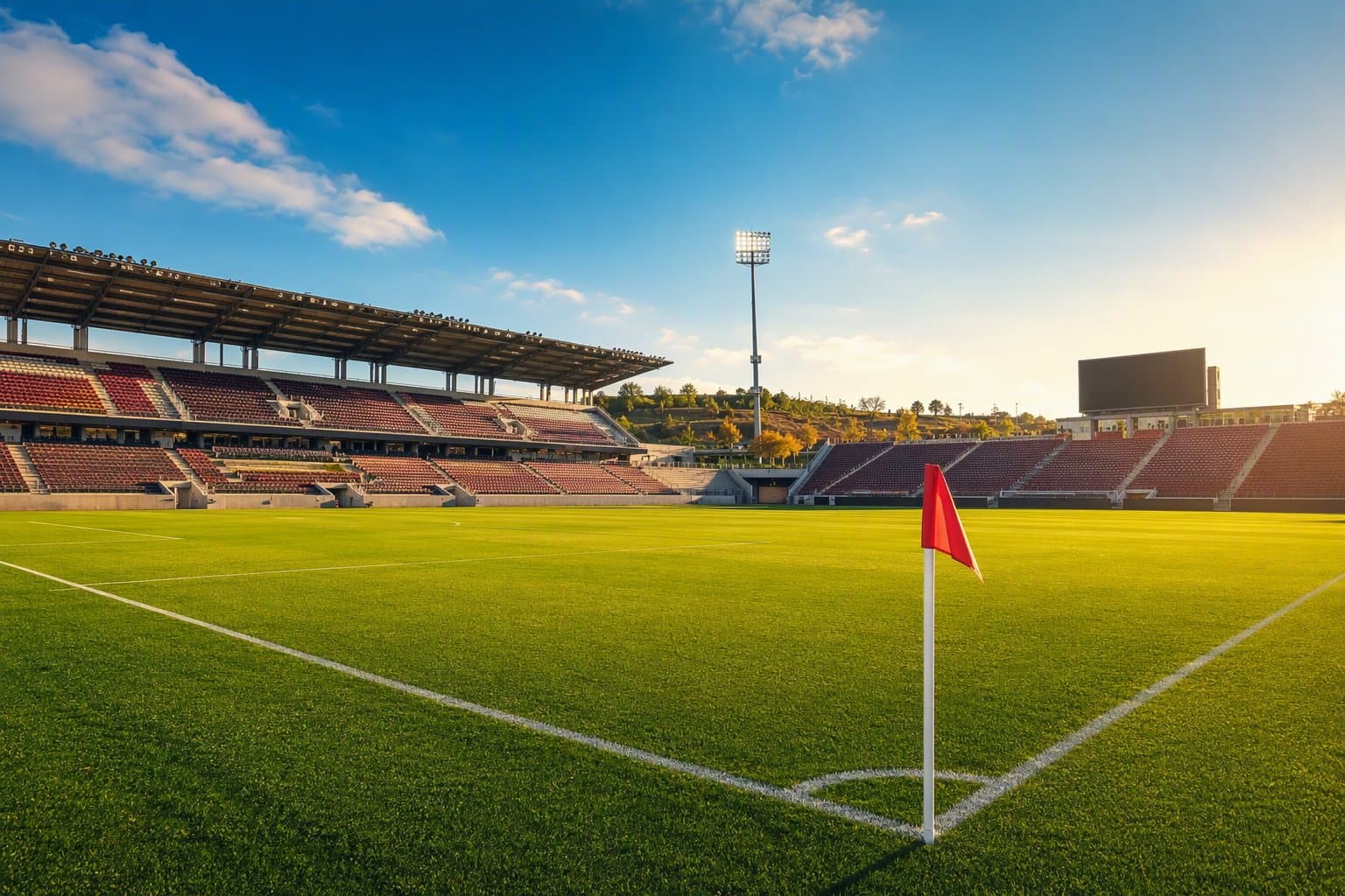 soccer stadium - illustration, Jake Team LLC