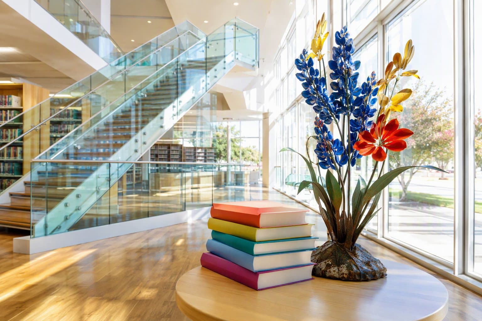 Library Renovation - illustration, Jake Team LLC