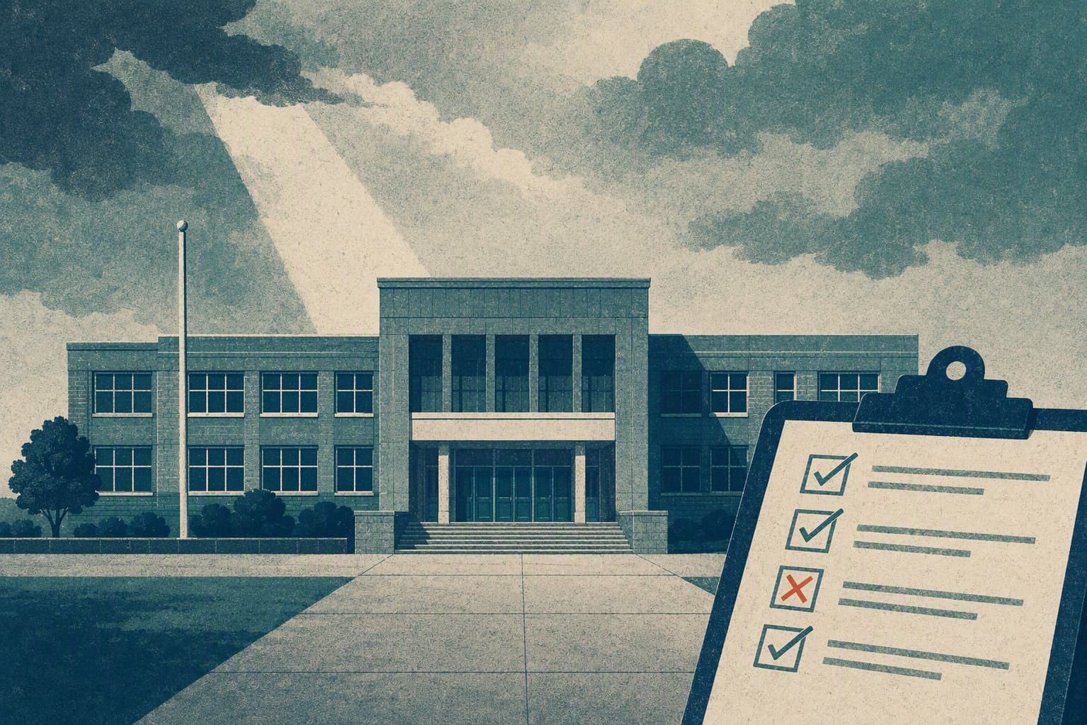 educational disparity - illustration, Jake Team LLC