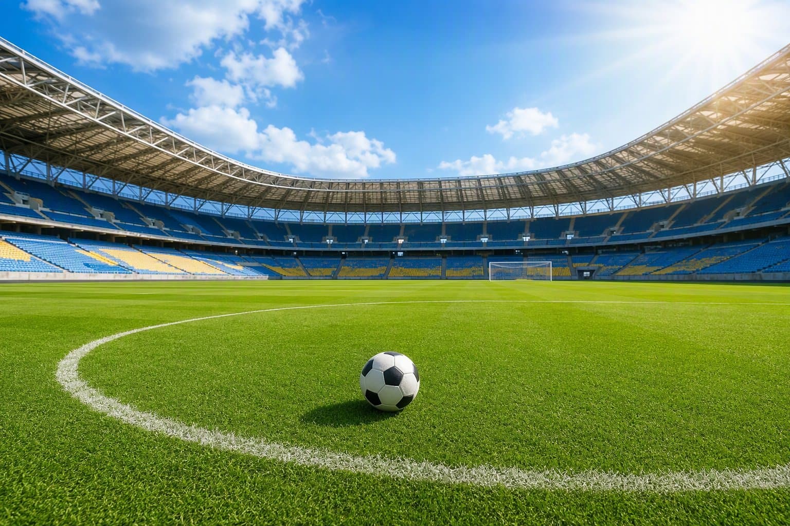 Soccer Stadium - illustration, Jake Team LLC