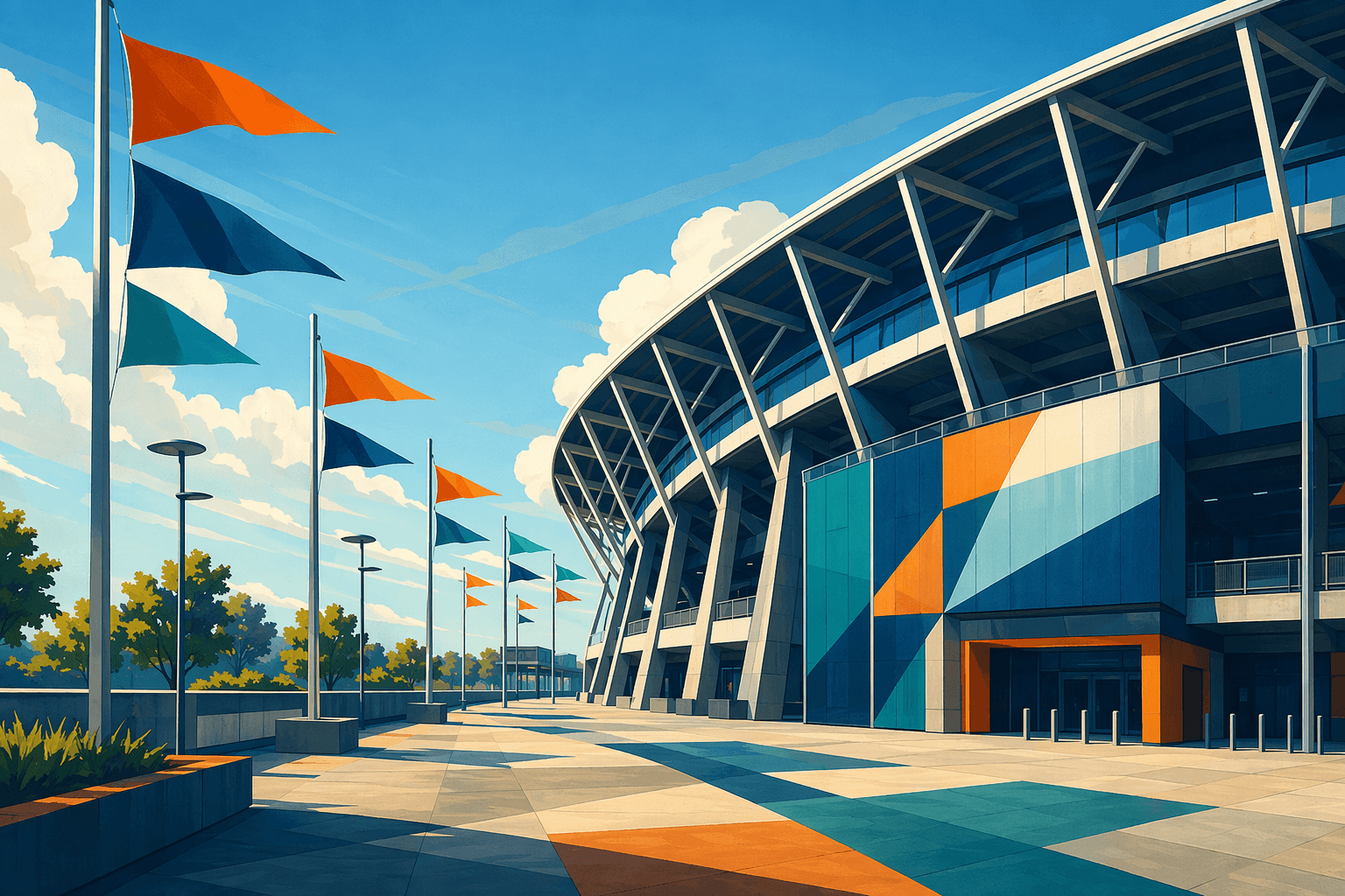 Soccer complex operations - illustration, Jake Team LLC