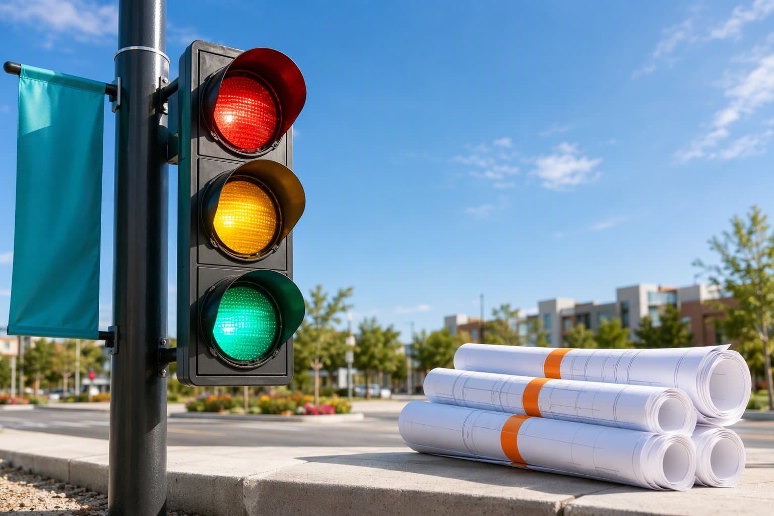 Traffic Infrastructure - illustration, Jake Team LLC