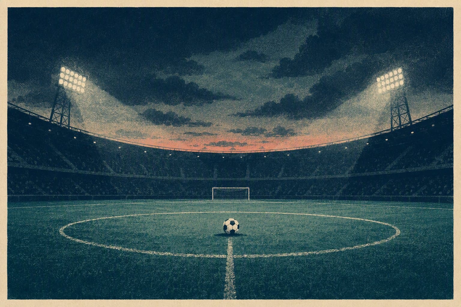 soccer match - illustration, Jake Team LLC