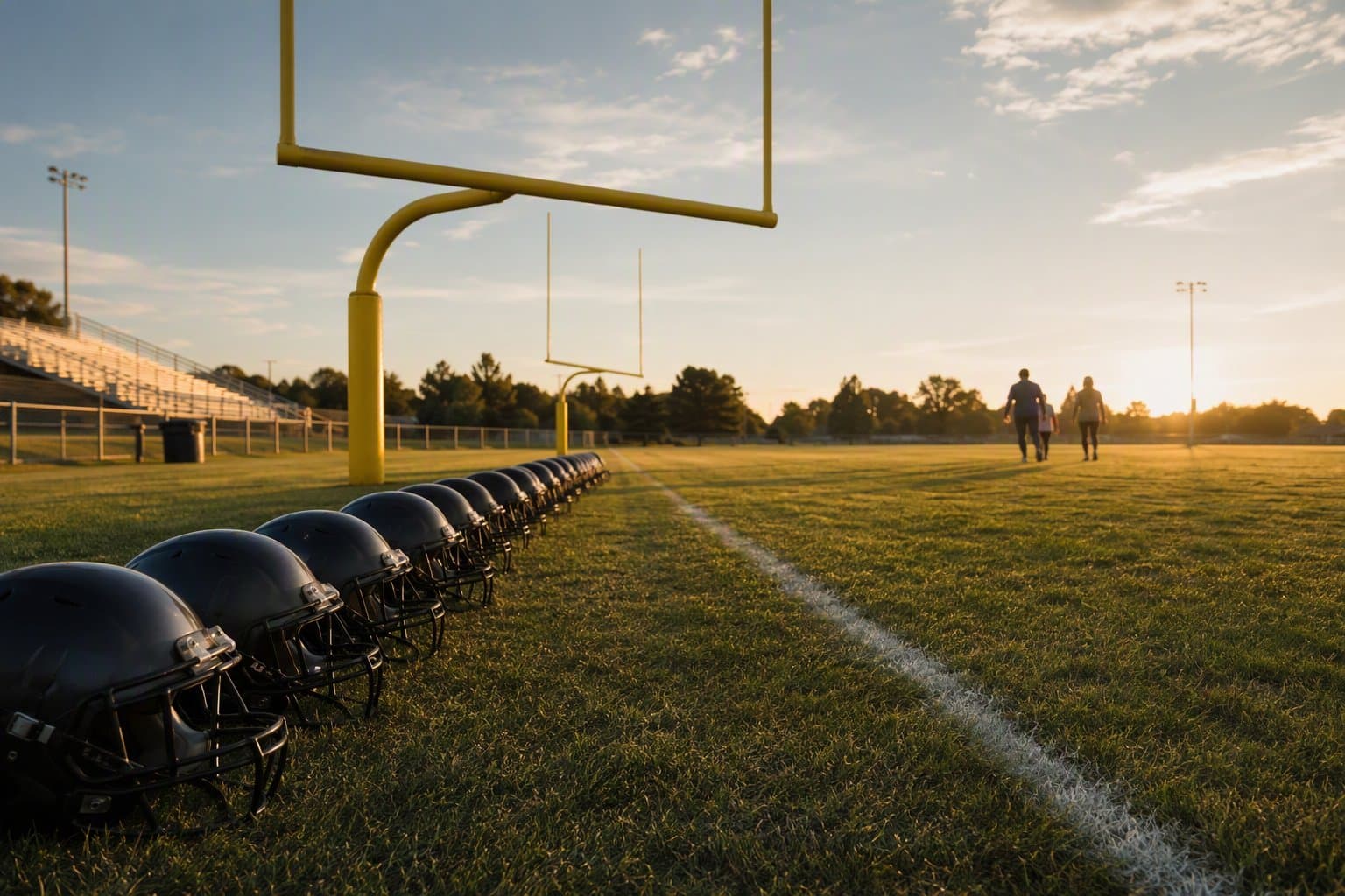 Youth football practice - illustration, Jake Team LLC