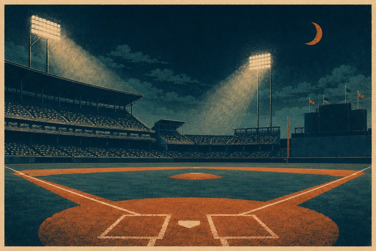 Baseball Overtime - illustration, Jake Team LLC