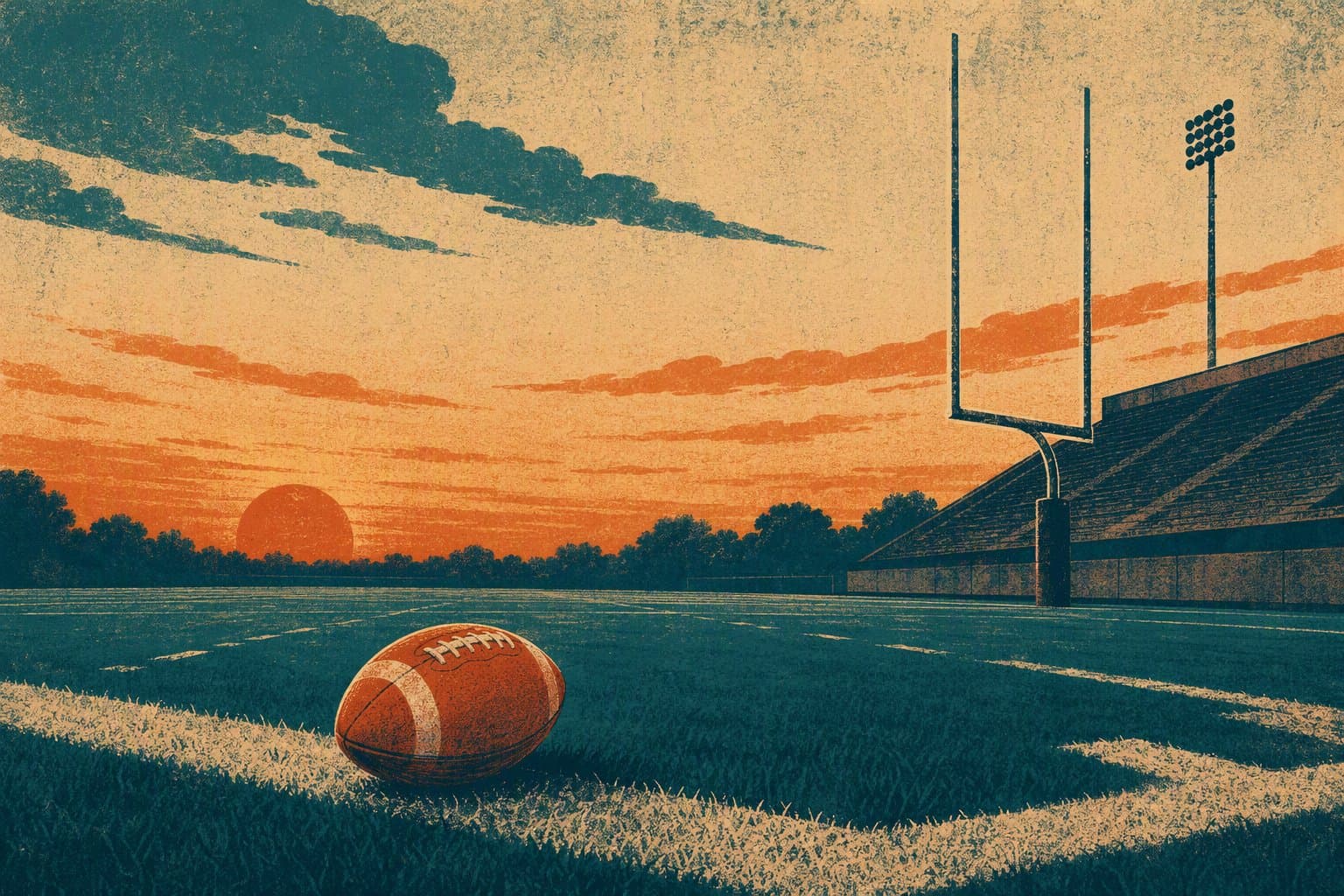 Football Victory - illustration, Jake Team LLC