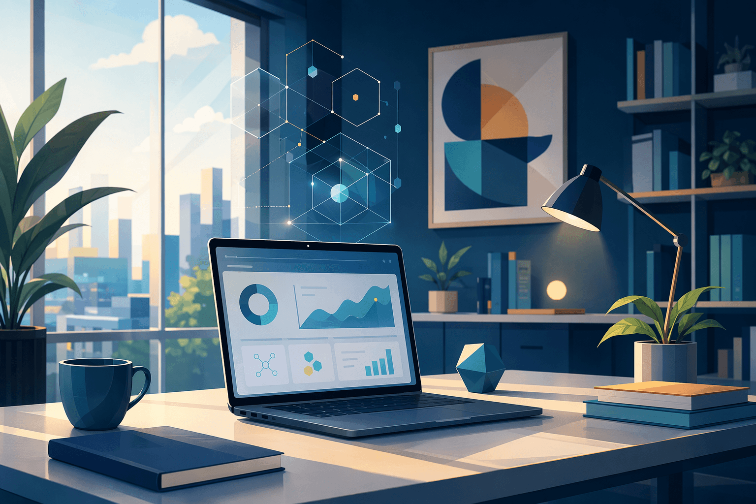 AI workforce integration - illustration, Jake Team LLC
