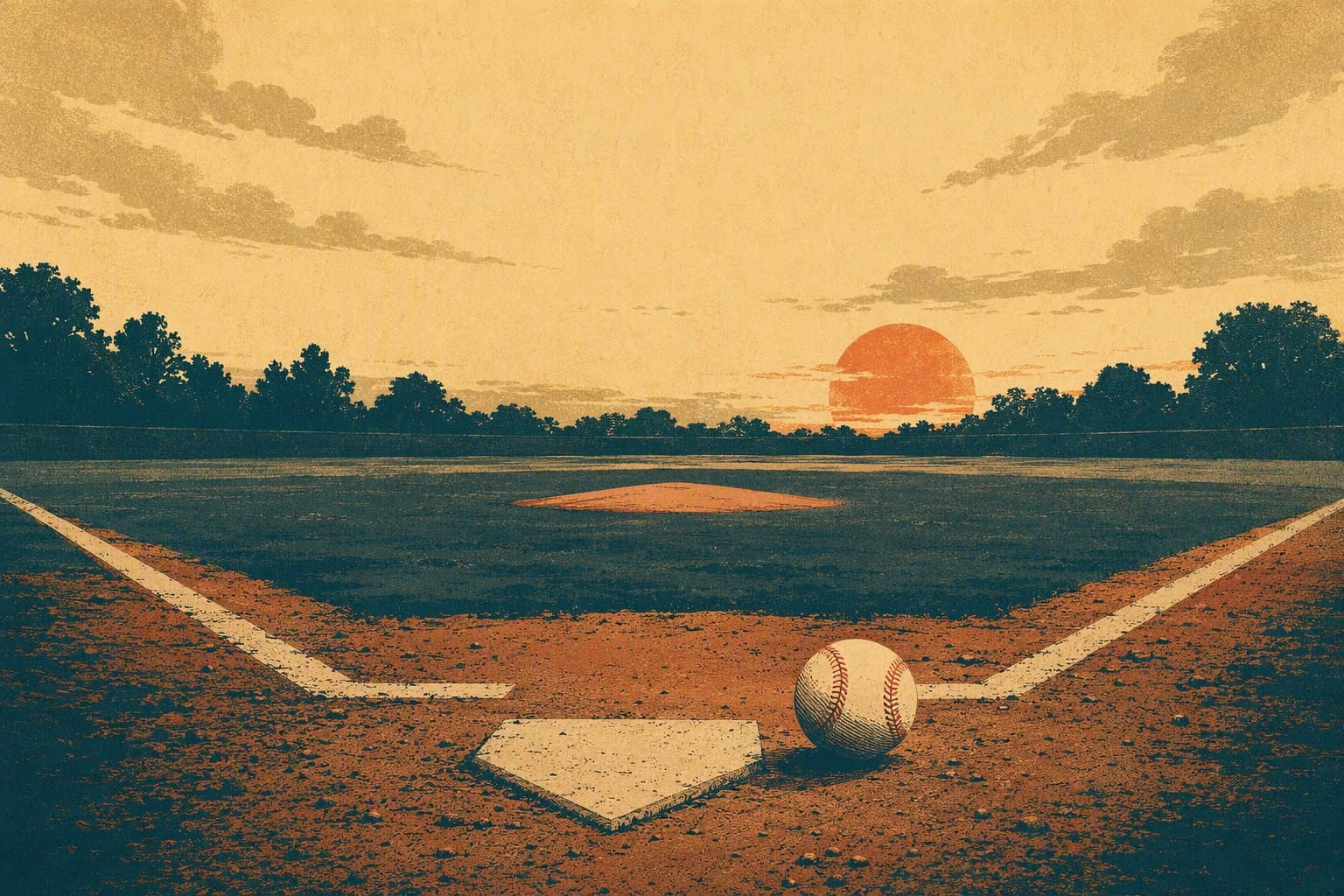 Baseball Victory - illustration, Jake Team LLC