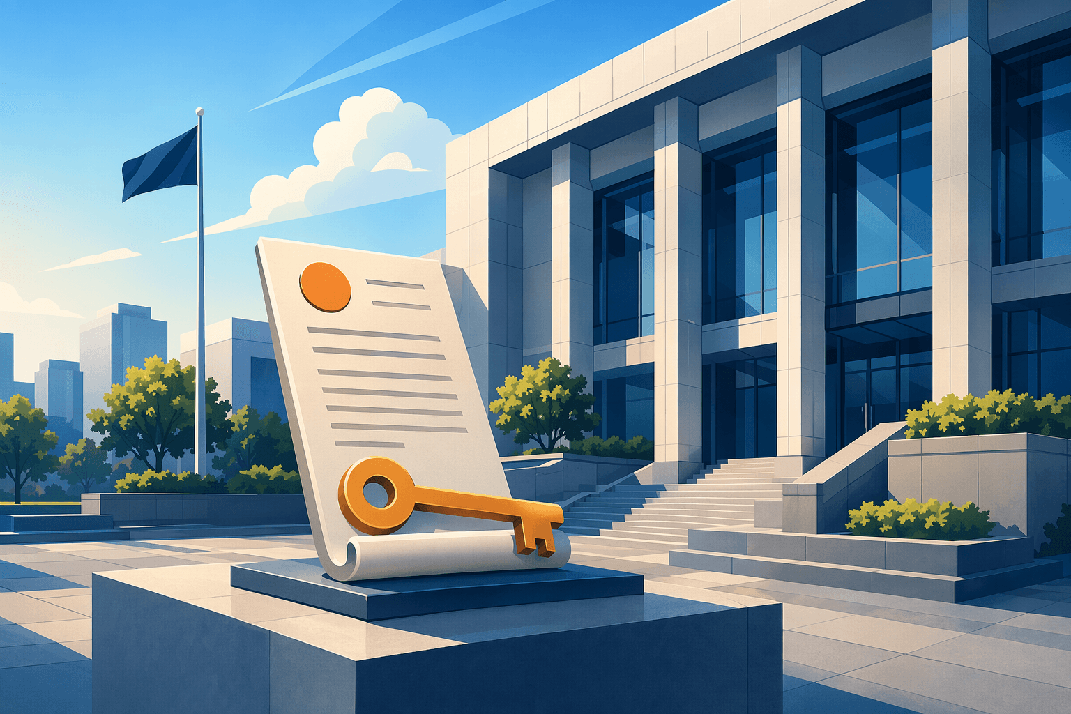Government contract - illustration, Jake Team LLC