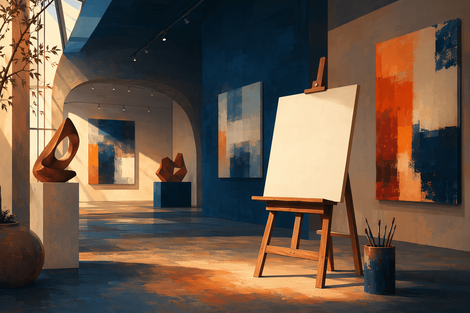 Art exhibition call - illustration, Jake Team LLC