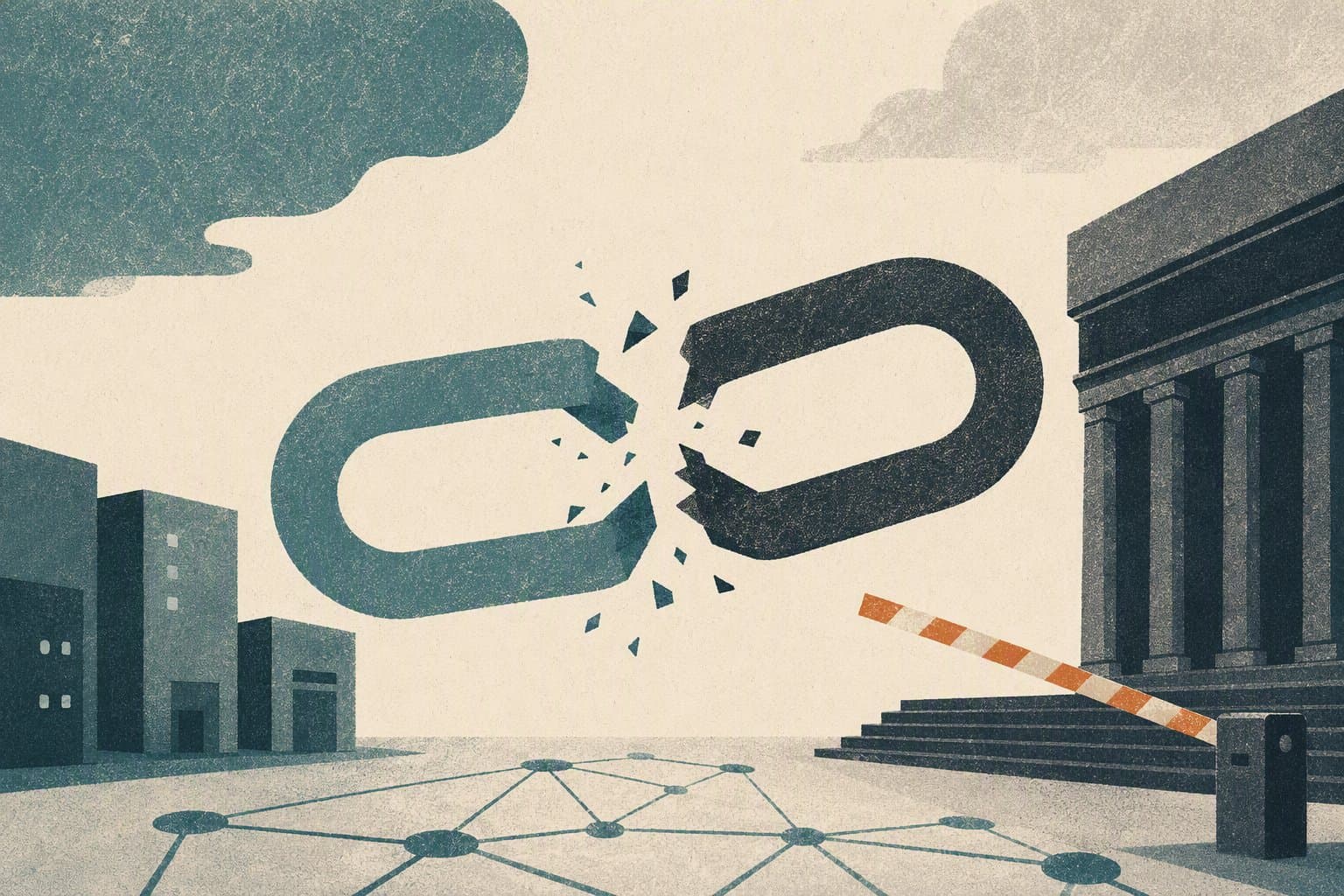 digital connectivity - illustration, Jake Team LLC