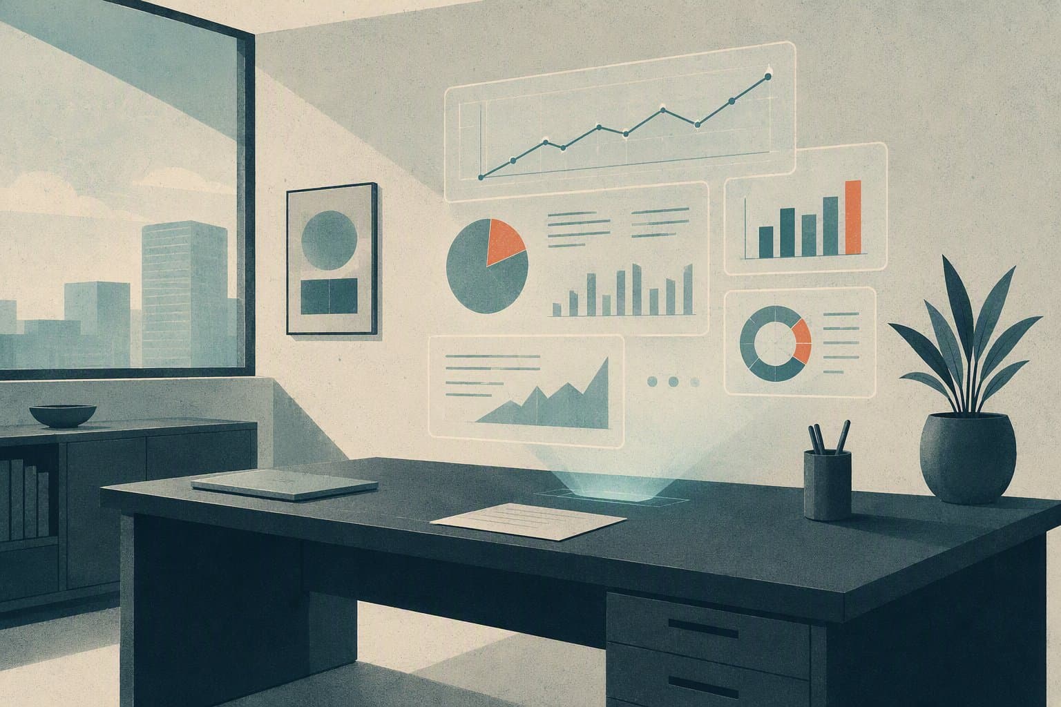 AI workplace integration - illustration, Jake Team LLC