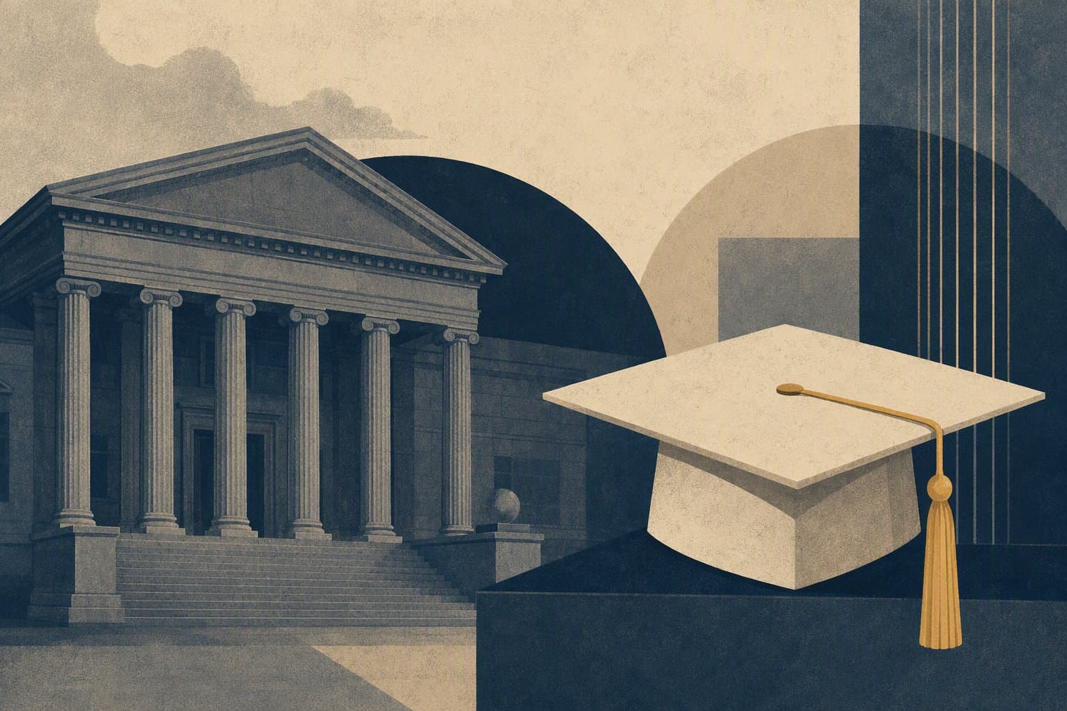 Justice and Education - illustration, Jake Team LLC