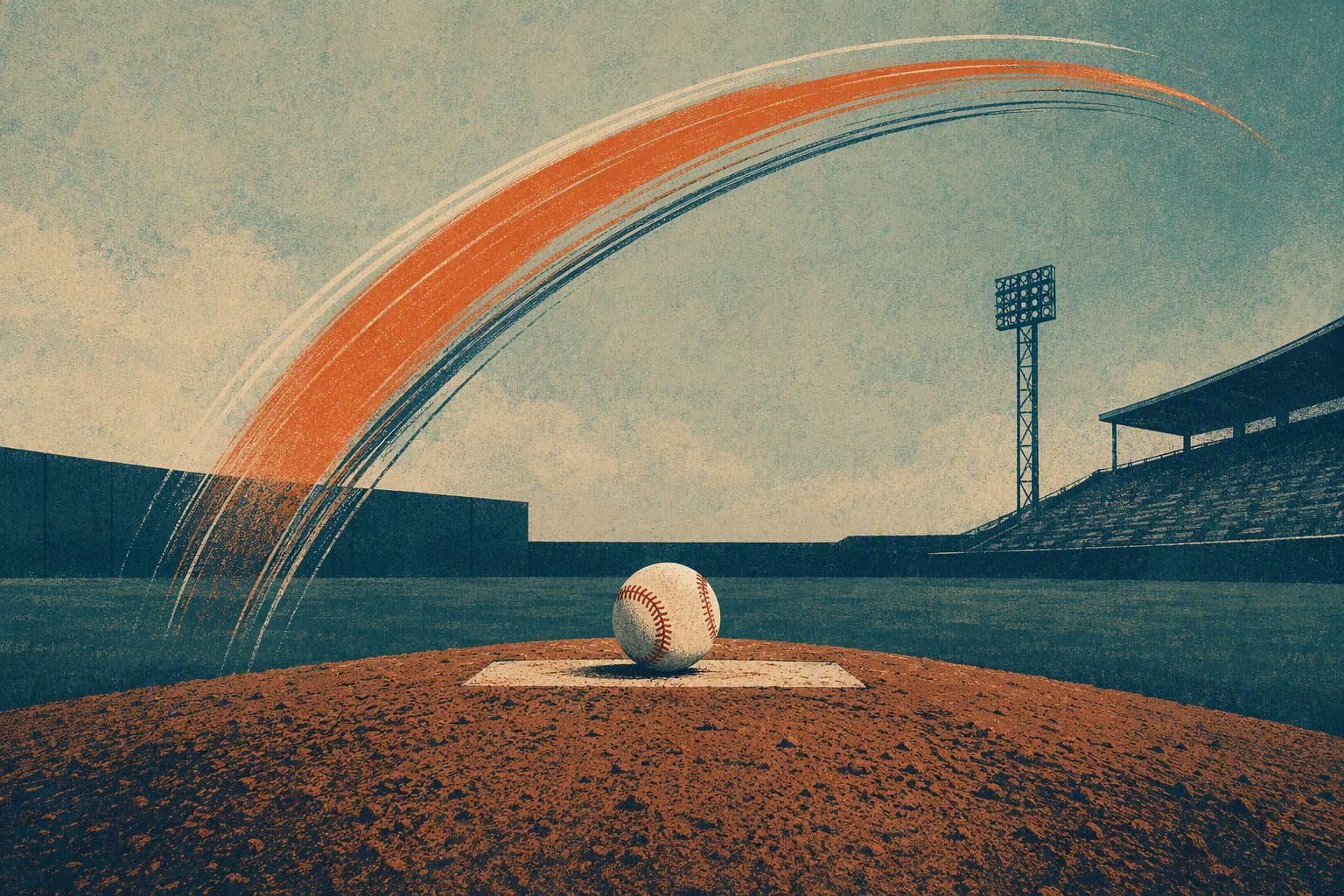 pitching dominance - illustration, Jake Team LLC