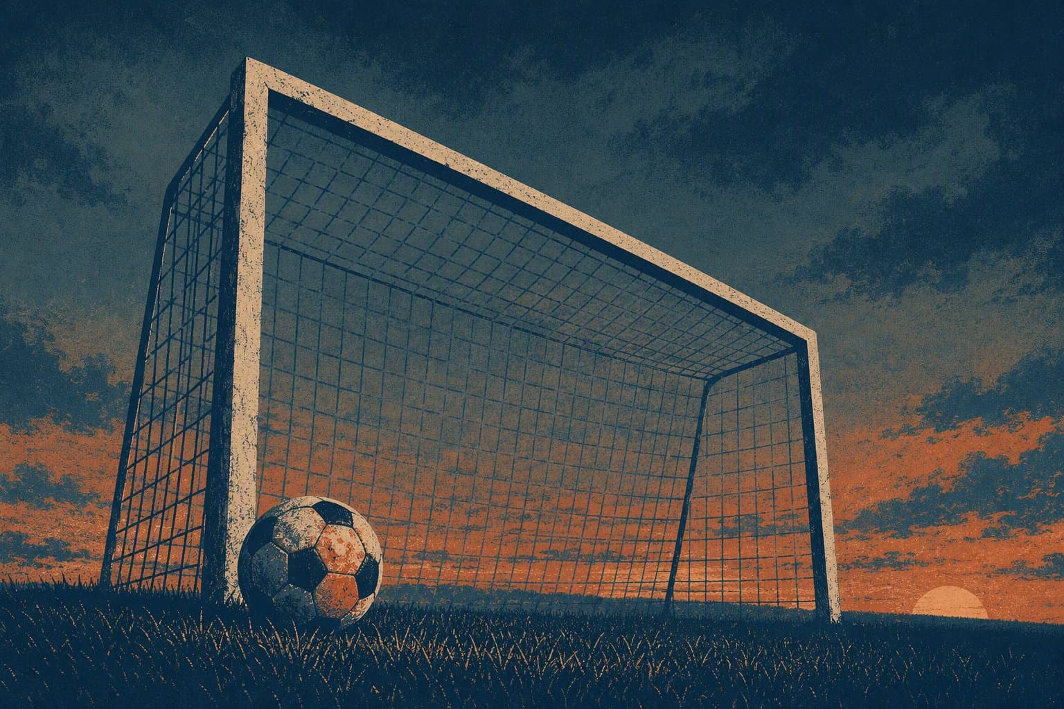 football showdown - illustration, Jake Team LLC