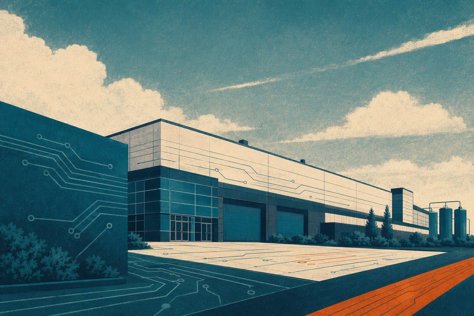 Semiconductor manufacturing investment - illustration, Jake Team LLC