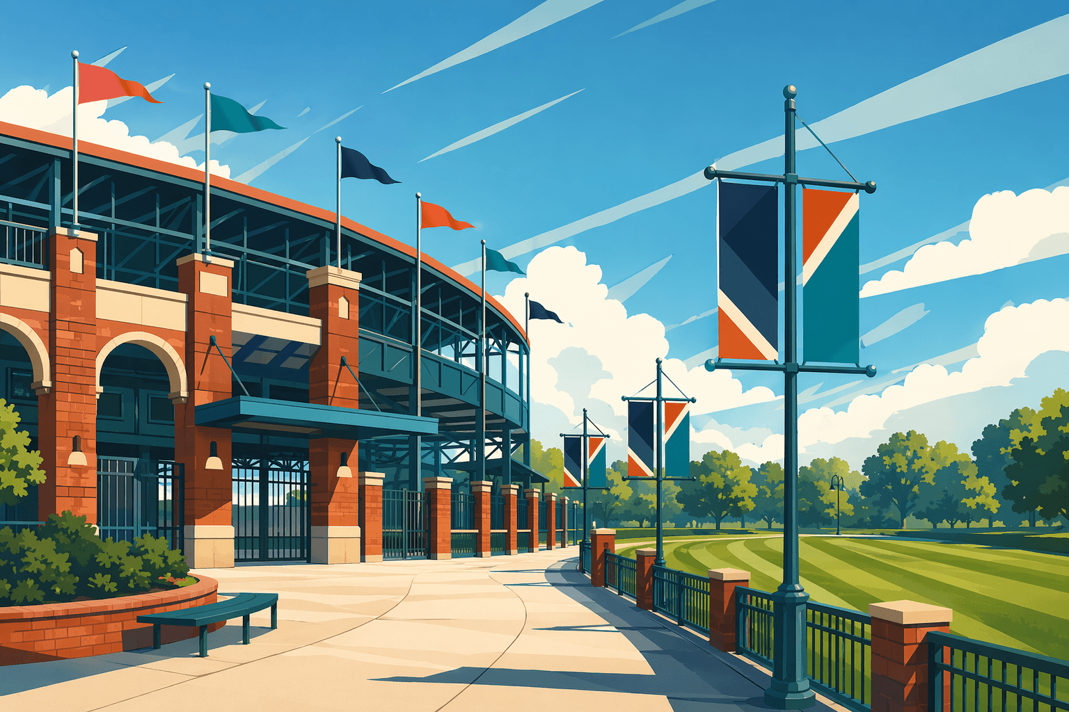 Baseball Victory - illustration, Jake Team LLC