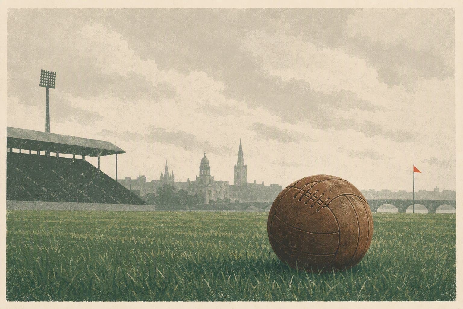 Irish football match - illustration, Jake Team LLC