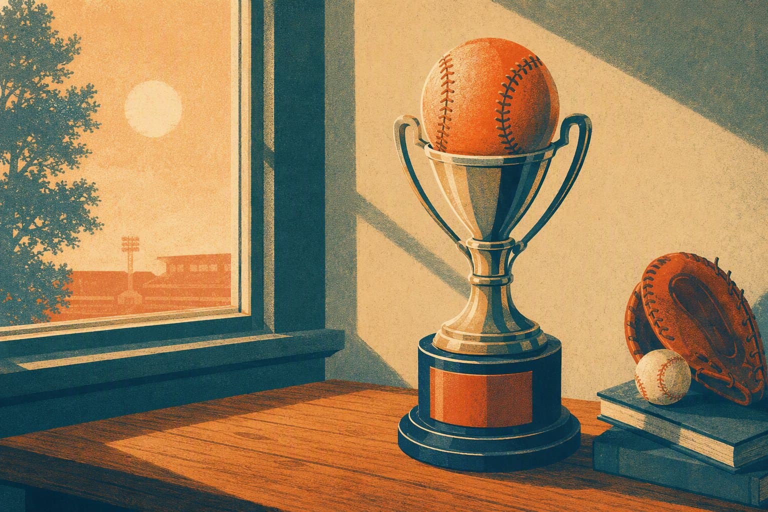 Baseball victory - illustration, Jake Team LLC