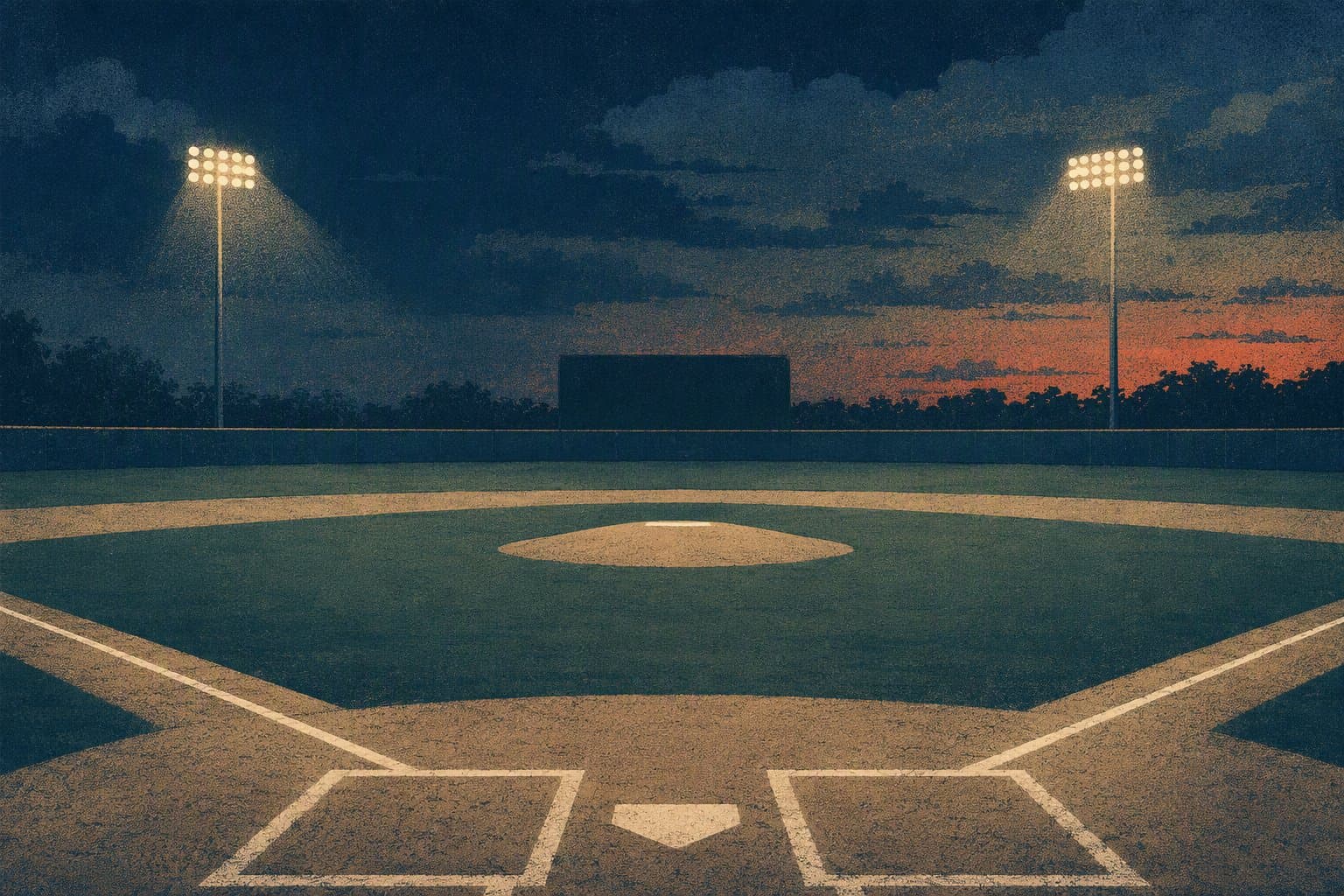baseball stadium - illustration, Jake Team LLC