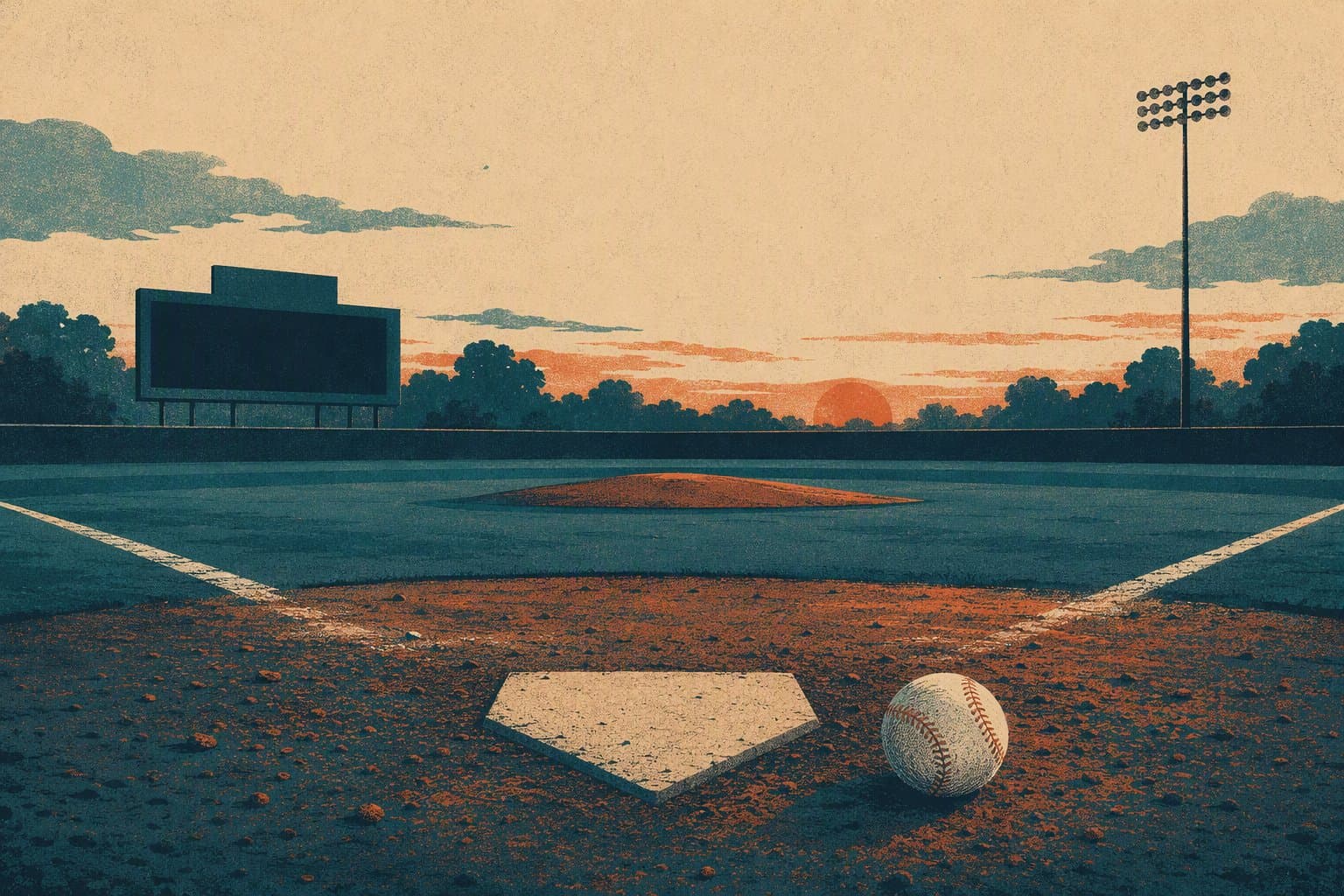 Baseball Victory - illustration, Jake Team LLC