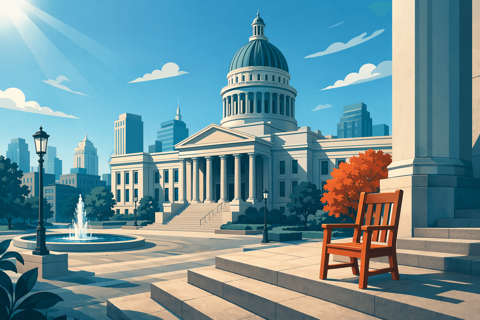 Civic Vacancy - illustration, Jake Team LLC