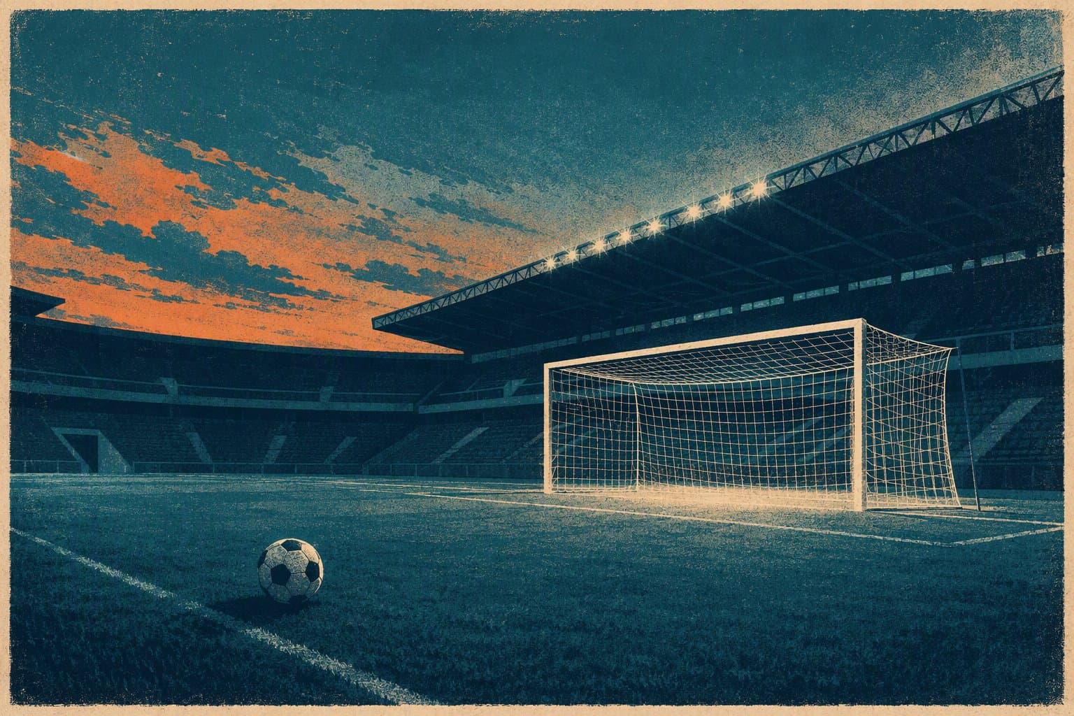 Soccer Standoff - illustration, Jake Team LLC