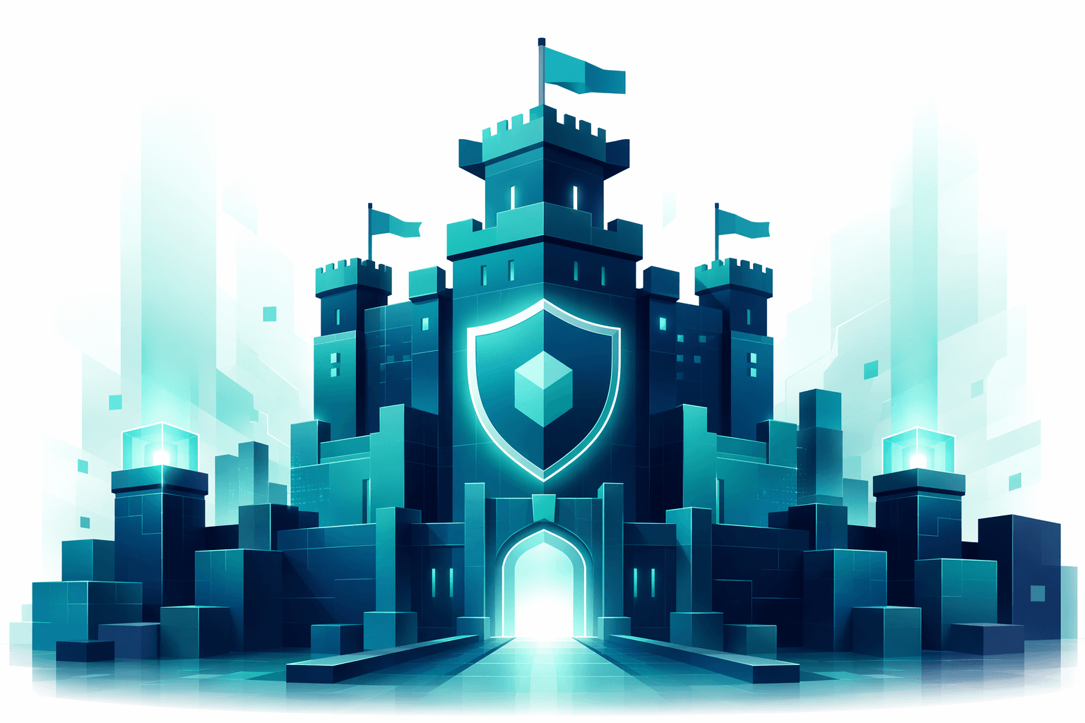 Cybersecurity Defense - illustration, Jake Team LLC