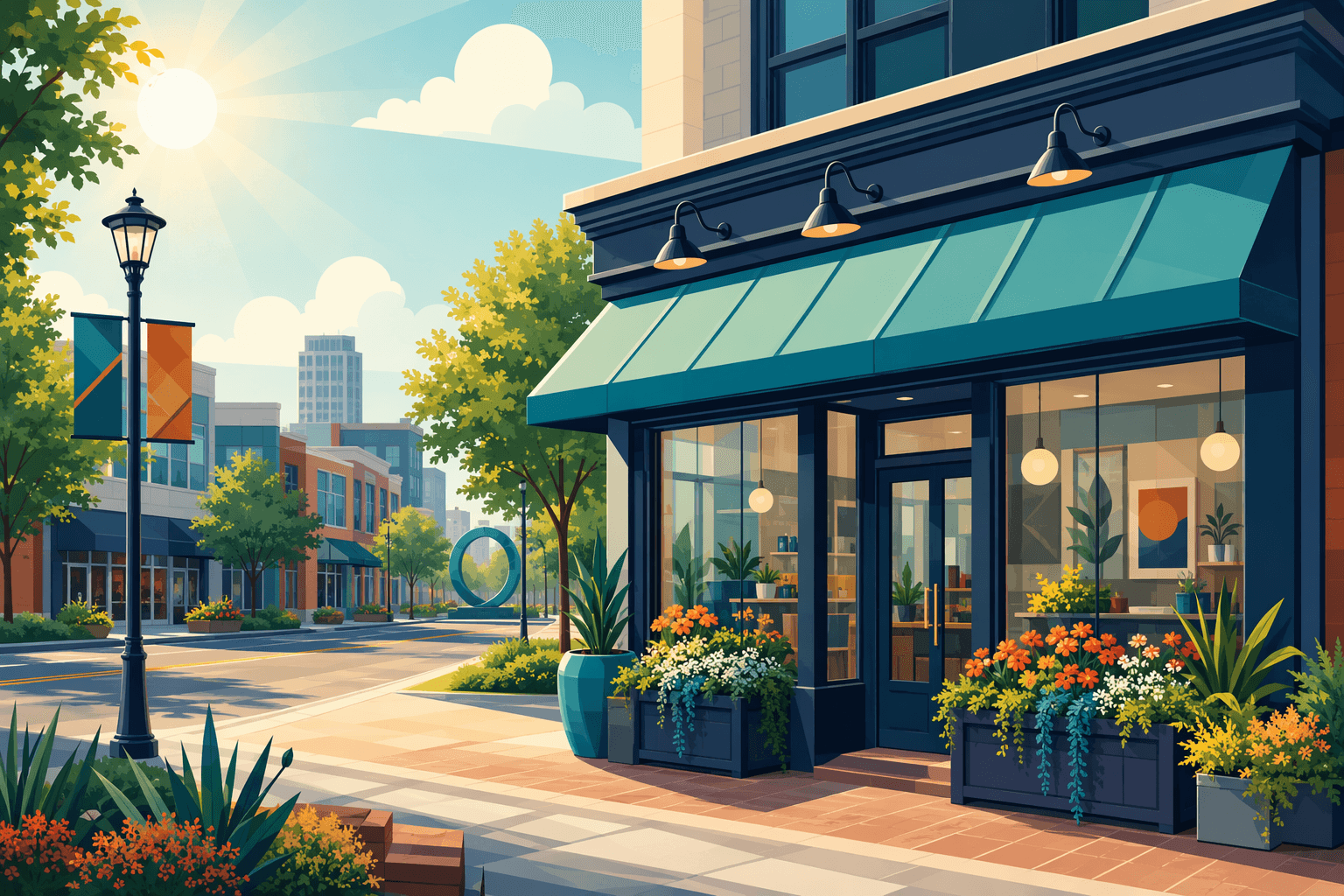 New Apparel Storefront - illustration, Jake Team LLC