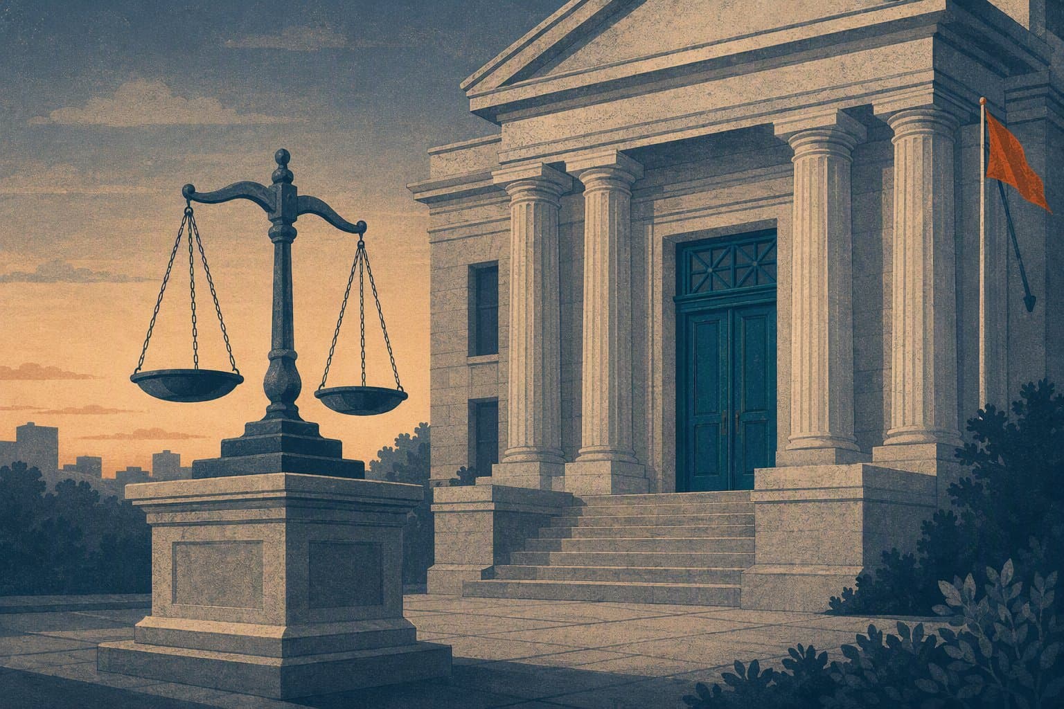 justice and accountability - illustration, Jake Team LLC