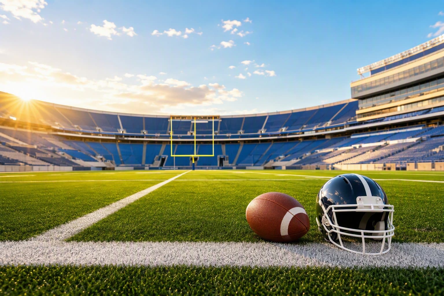 Football stadium victory - illustration, Jake Team LLC