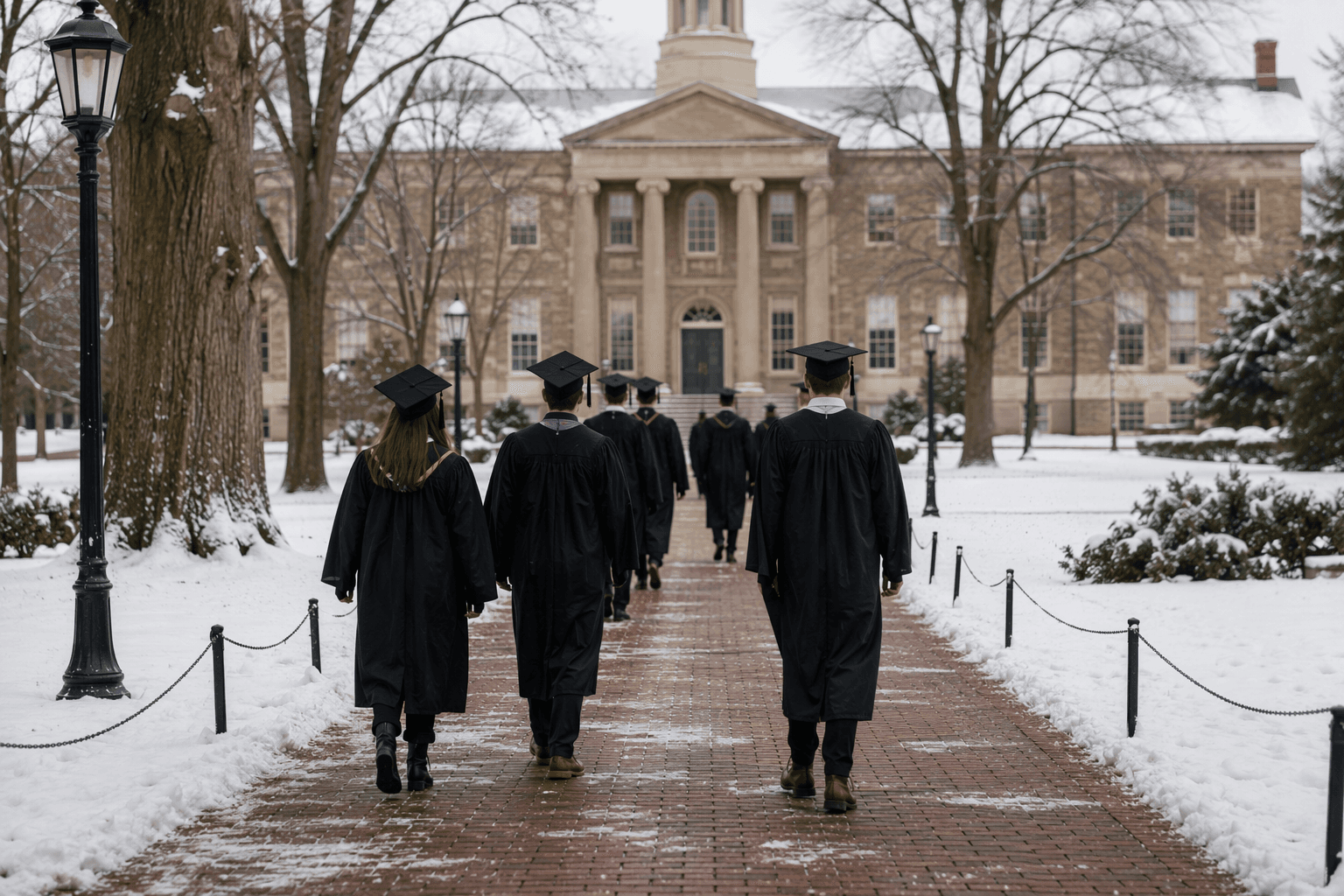 University Commencement - illustration, Jake Team LLC