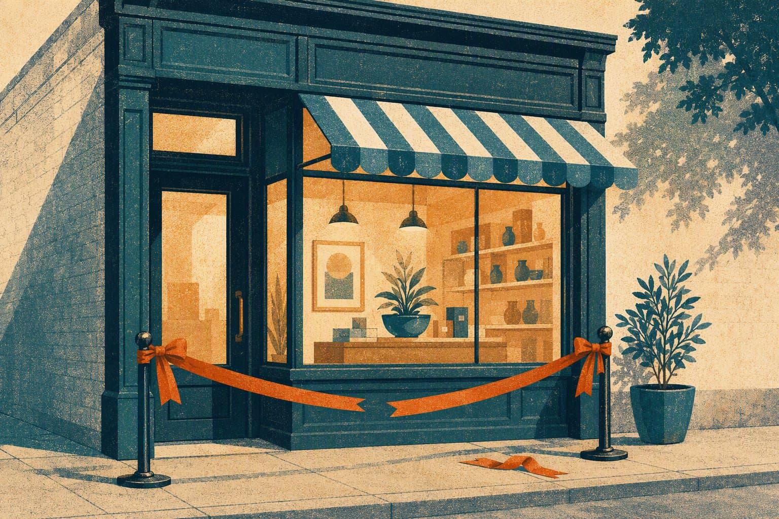 New Business Launch - illustration, Jake Team LLC