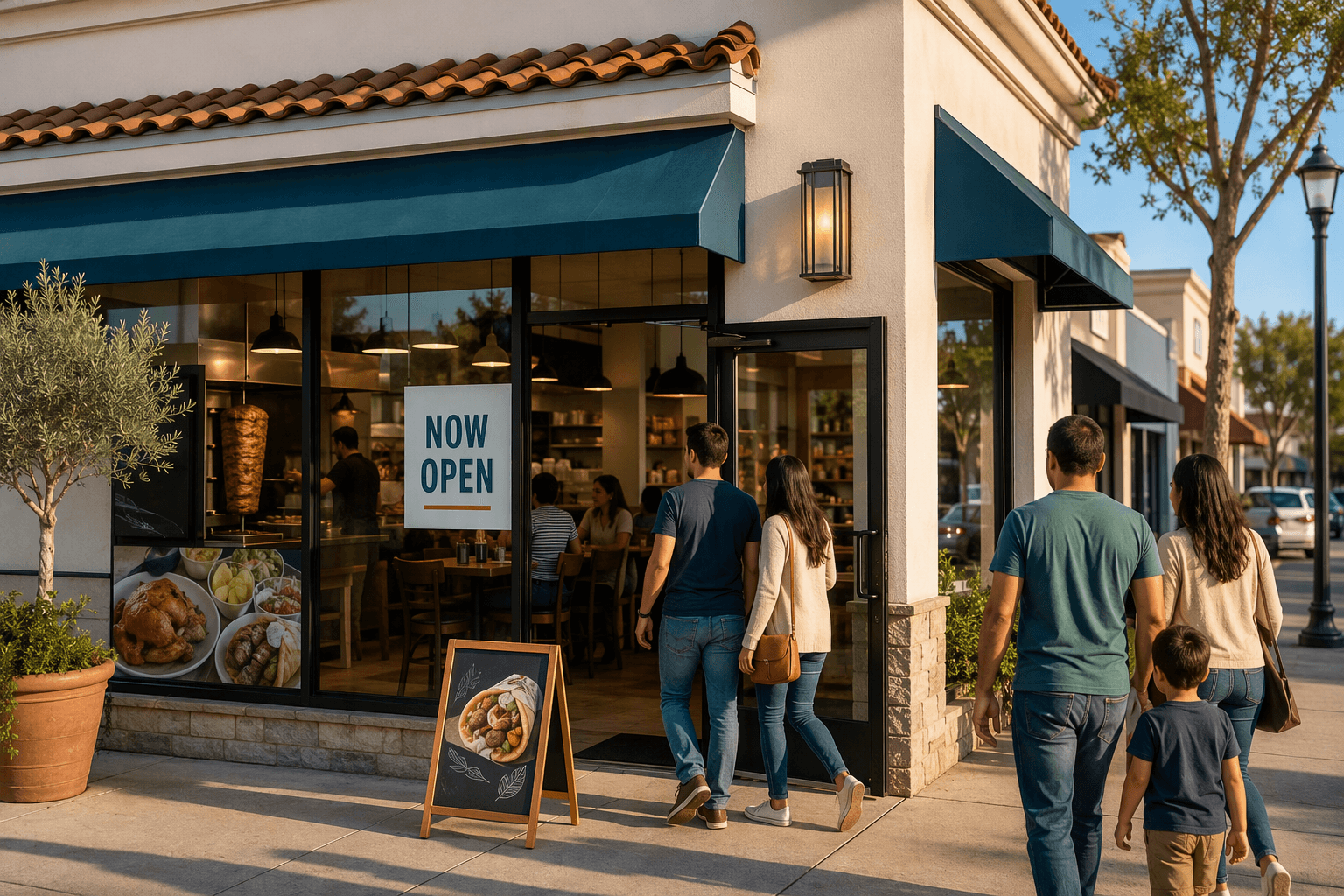 New restaurant listing - illustration, Jake Team LLC