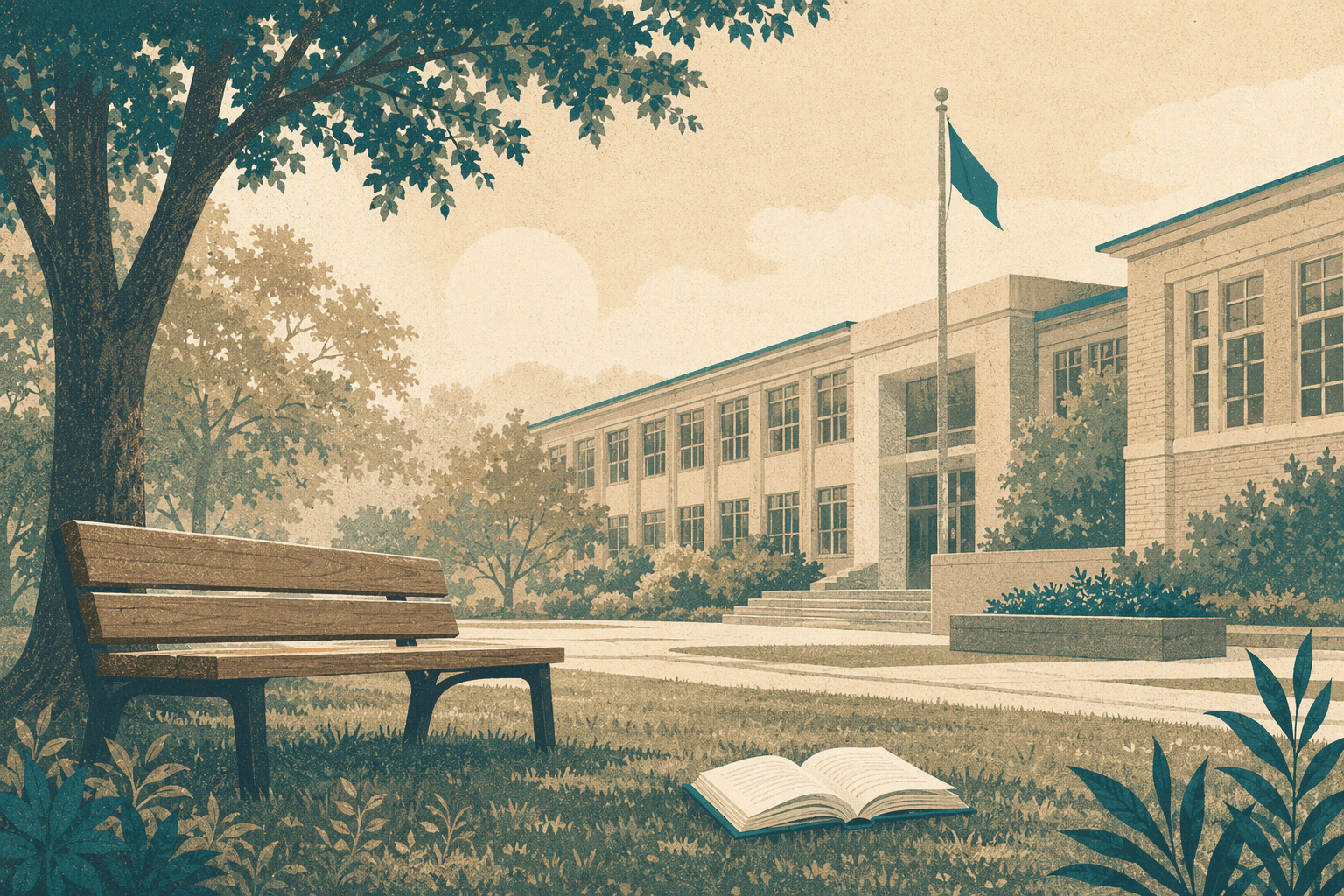 outdoor education - illustration, Jake Team LLC