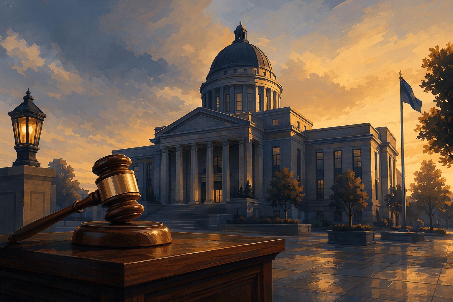 City Council Swearing-In - illustration, Jake Team LLC