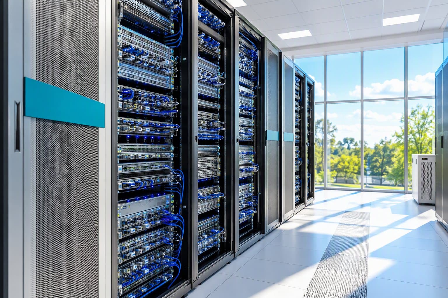 Data Center Racks - illustration, Jake Team LLC