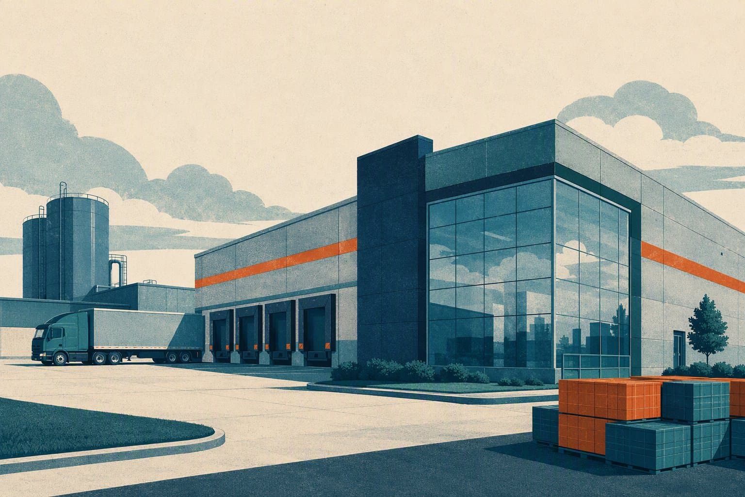supply chain integration - illustration, Jake Team LLC