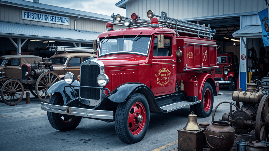 Richardson Fire Department 100th anniversary — illustration, Jake Team LLC