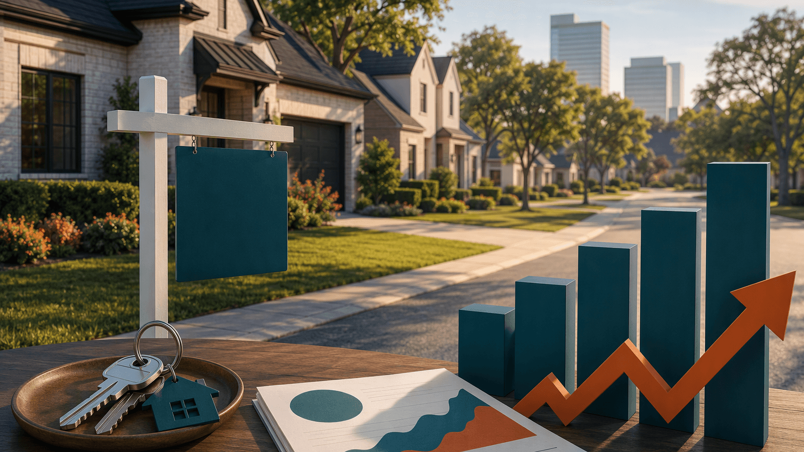 Richardson housing market. Illustration: Jake Team LLC