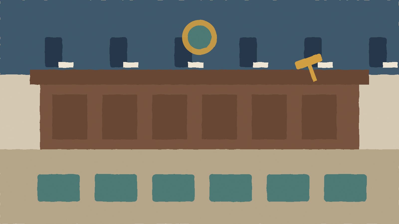City council dais - illustration, Jake Team LLC