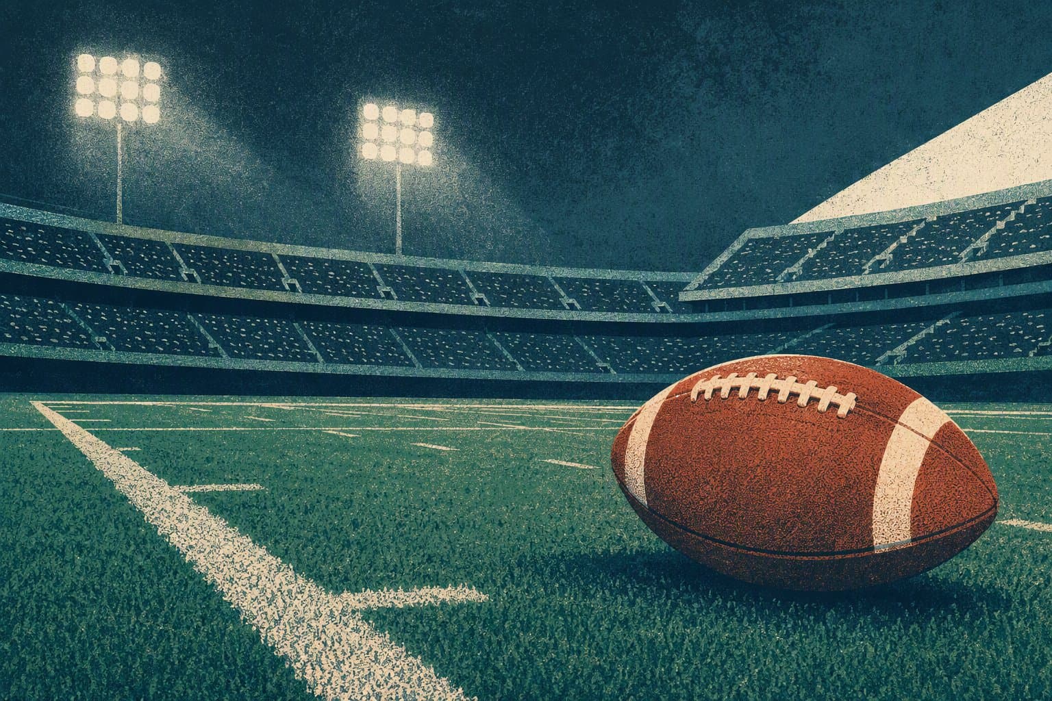 preseason football - illustration, Jake Team LLC