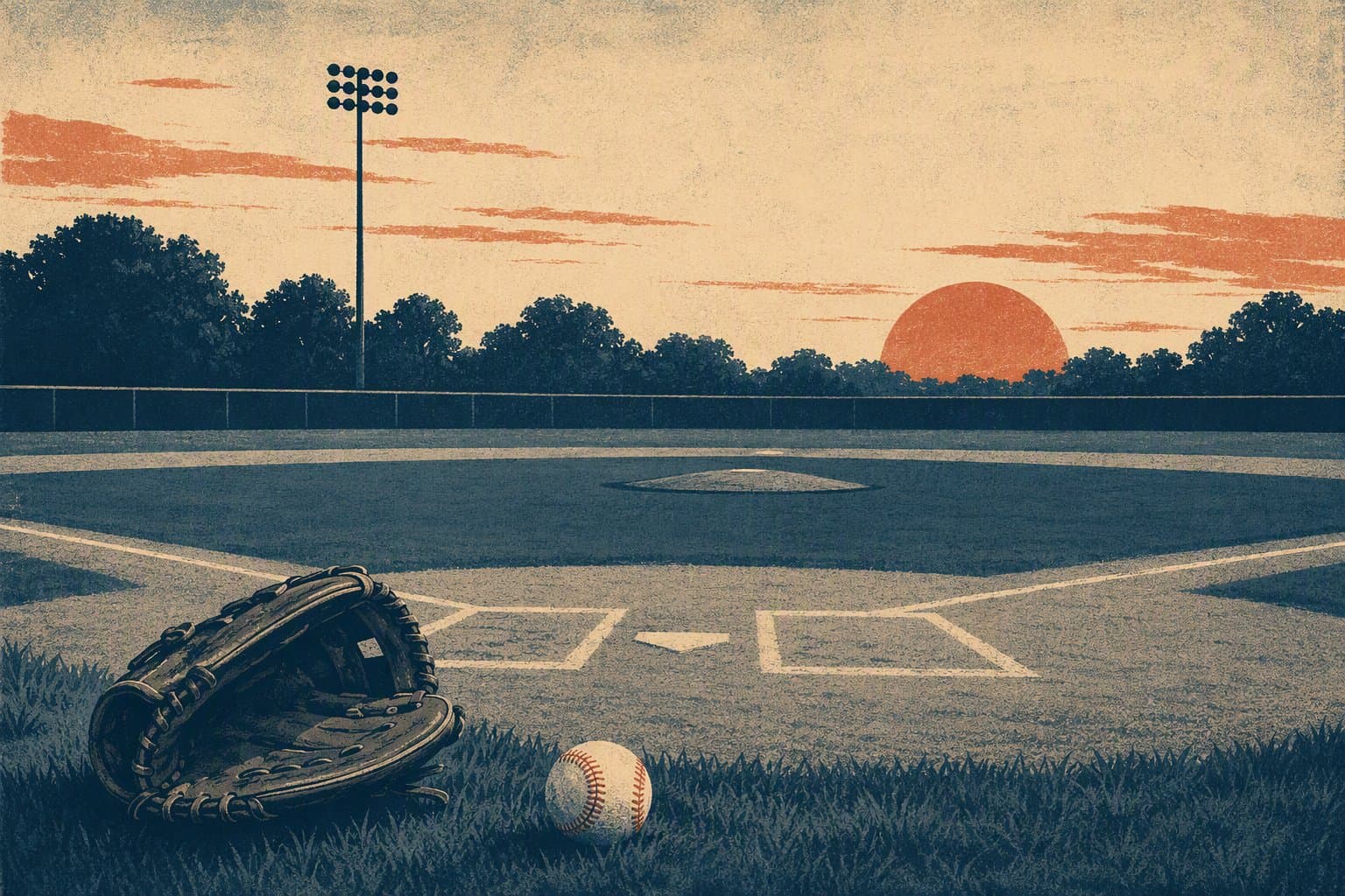 Baseball Victory - illustration, Jake Team LLC