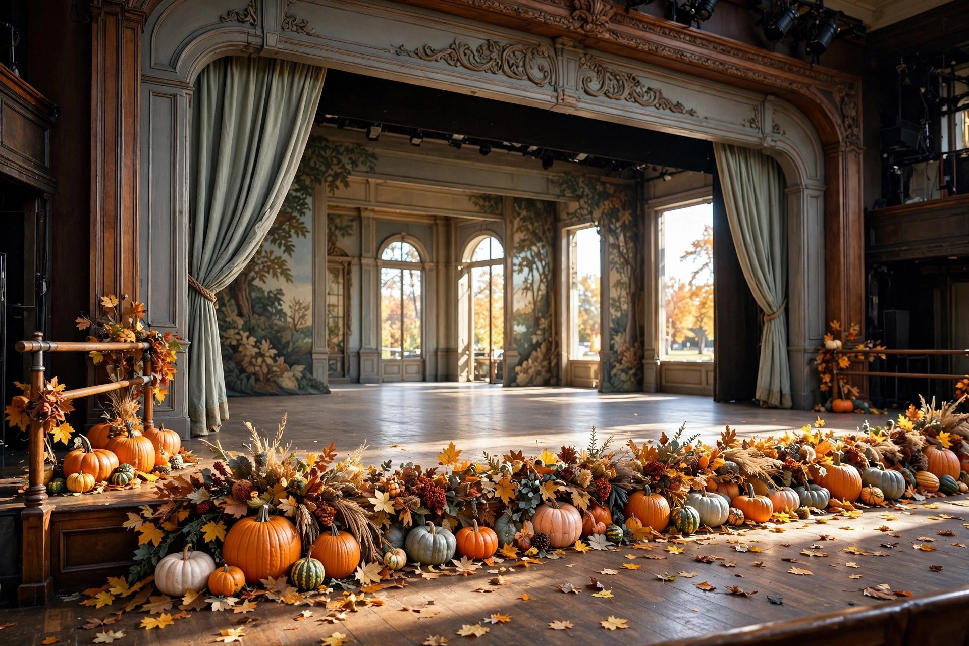 Ballet Fete: Halloween Fall Fair — Illustration by Jake Team LLC